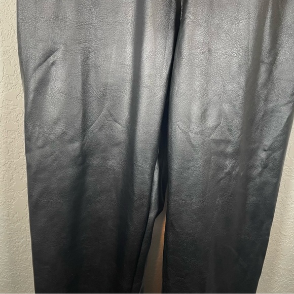 Offline By Aerie Real Luxe Black Faux Leather Leggings - Picture 4 of 7